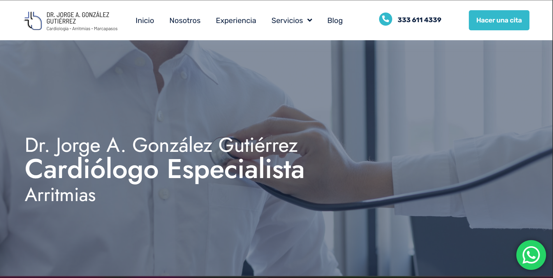 Dr. Jorge González — Salud