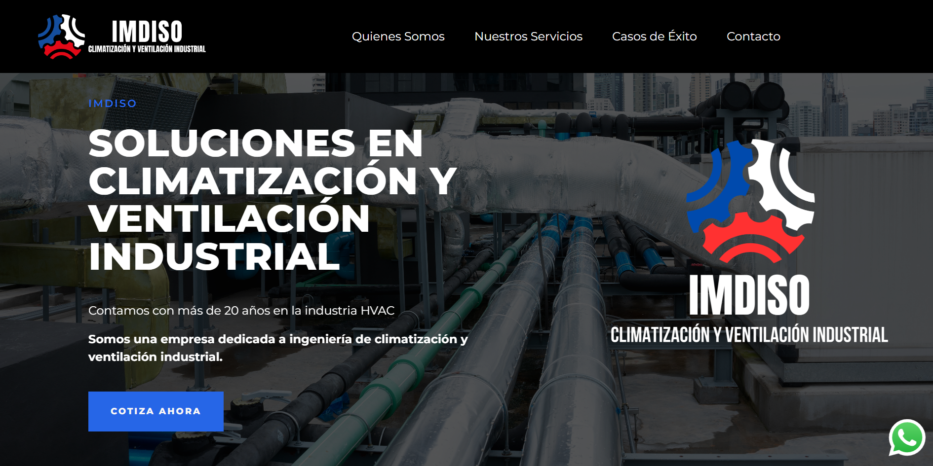 IMDISO — Climatización y Ventilación Industrial